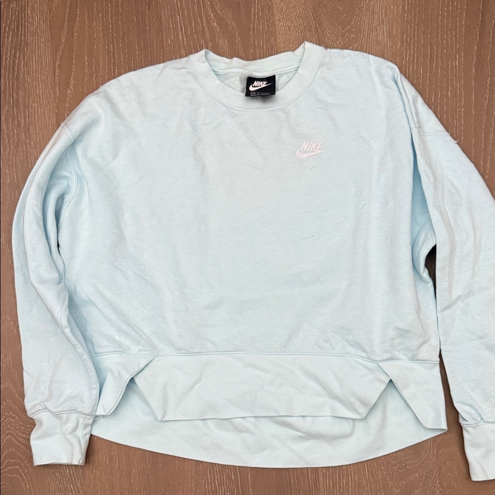 Nike Pastel Blue Crewneck Sweatshirt